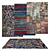 Premium Collection: Versatile & Stylish Rugs 3D model small image 1