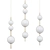 Chic Pendant Light: BEADS 3D model small image 2