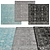 Square Rugs in Various Sizes 3D model small image 1