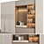 Modern Corona Vray Wardrobe 3D model small image 2