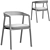 Placido Carver Chair: Sleek and Stylish 3D model small image 1