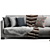 Elegant Verzelloni Link Chaise 3D model small image 2