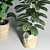 Envelope Vase: Cardboard Pocket Plant Pot 3D model small image 4