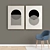 Minimal Abstract Photo Frames 3D model small image 3