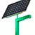 Solar-Powered Autonomous Park Lights 3D model small image 1