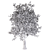 Pure White Alder Tree 3D model small image 3