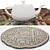 Round Rugs Collection 3D model small image 3