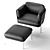 Cloud Sofa Armchair: Modern Design, Comfortable Seat 3D model small image 4