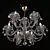 Elegant Crystal Chandelier 3D model small image 2