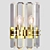 Contemporary Crystal Wall Sconce 3D model small image 2