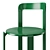 Modern Green Rey Chair | Bruno Rey Mid-Century 3D model small image 3