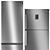 Samsung Refrigerator Set 6: SpaceMax Side-by-Side, RB36T604FSA, RT35K5440S8 3D model small image 3