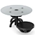 Bold Contemporary Table Set by Tolga Sencer 3D model small image 2