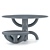 Bold Contemporary Table Set by Tolga Sencer 3D model small image 4