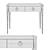 Modern Knoxville Console Table 3D model small image 4
