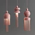 Jaxwang Pendant Lights: Style A, B, C 3D model small image 4