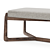 Modern Roscoe Bench - Sleek and Stylish Seating 3D model small image 3