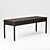 Pelham Bench: Stylish Seating for Any Space 3D model small image 2