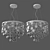 Smart Chandelier with Wi-Fi Control | OM Eurosvet 3D model small image 4