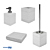 Leine K-3800 Series: Minimalist Bathroom Set 3D model small image 1