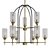 Espy 2-Tier Chandelier: Sleek & Elegant Lighting 3D model small image 1