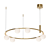 ARCANUM CH RING Pendant Chandelier 3D model small image 2