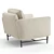 Modern Luxury Carlota Lounge Chair 3D model small image 3