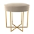 L&E Colin Stool: Chic & Compact Seating 3D model small image 3