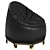 Sleek Armchair by Alexander Wang 3D model small image 3