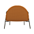 Elegant Wendelbo Armchair: Half & Half 3D model small image 5