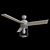 Modern 52" Ronan Ceiling Fan 3D model small image 4