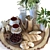 Elegant Breakfast Set Decoration 3D model small image 4