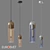 Airon Pendant Lamp: Elegant Glass Lighting 3D model small image 3