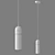 Airon Pendant Lamp: Elegant Glass Lighting 3D model small image 5