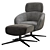 Minimalist Minotti Russell Armchair 3D model small image 6