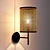 Cara Metal & Braided Wall Lamp 3D model small image 3