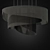 Contemporary Ceiling Lamp by Zagg 3D model small image 3