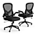 Xiaomi HBADA Double-Waisted Computer Chair 3D model small image 2