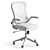 Xiaomi HBADA Double-Waisted Computer Chair 3D model small image 6