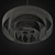 Zagg Ceiling Lamp: Sleek Design, Illuminating Elegance 3D model small image 4