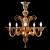 Luxury Murano Glass Chandelier - Primiero Pastoral 3D model small image 5