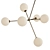 Elegant Opal Novo Chandelier 3D model small image 2