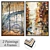 Gallery Art Set: Wall Paintings & Frames 3D model small image 1