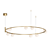 ARCANUM CH RING 10: Modern Round Chandelier 3D model small image 3