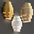 Elegant Handan Wall Light 3D model small image 1