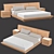Sleek and Stylish RoveConcepts Hunter Bed 3D model small image 1