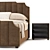 Bayonne Bed: High-Quality, Unwrapped Design 3D model small image 5