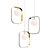 Elegant Avola Pendant Light 3D model small image 1