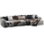 Elegant Poliform Chaise Longue Sofa 3D model small image 4