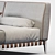 Elegant Flexform Gregory Bed 3D model small image 3